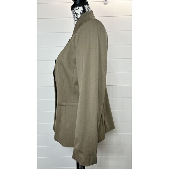 LAFAYETTE 148 New York Blazer Nougt Womens 8P Virgin Wool Blend Office Siren - Picture 5 of 13